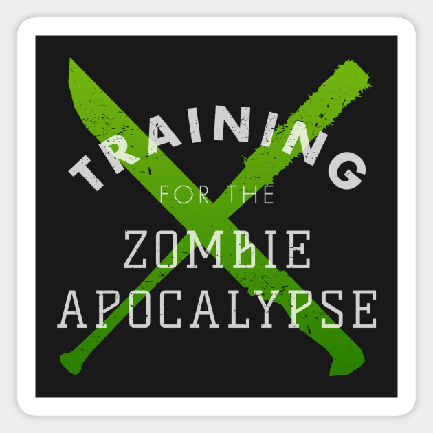 Training: Zombies Sticker by dorothytimmer